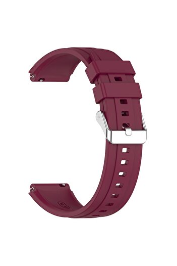 Stef's Cat Silicone Strap for Huawei Watch GT 4 41mm - Bordeaux