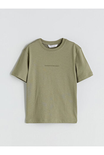 LC Waikiki Crew Neck Printed Boy's T-Shirt