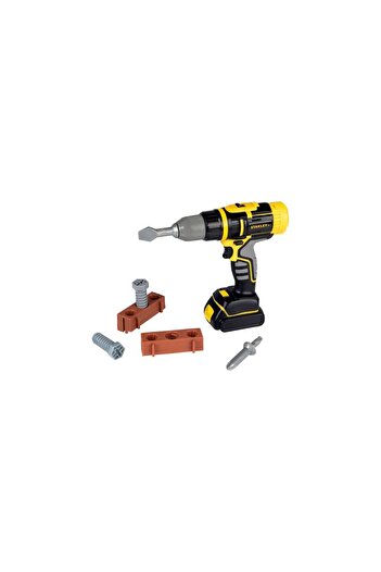 Smoby Stanley mechanical drill toy with accessories