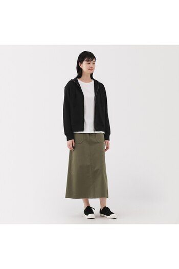 Muji French Terry Sweat Zip Up Hoody