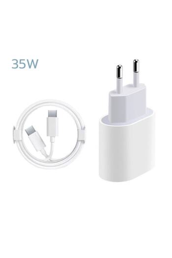 FONIX Fast Charge 35W USB-C Charger - Compatible with Apple and Android Devices