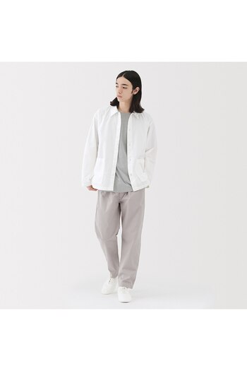 Muji Washed Cotton Easy Pants