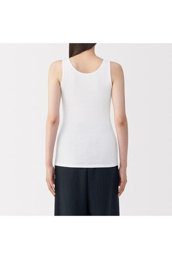 Muji Cotton Ribbed Tank Top