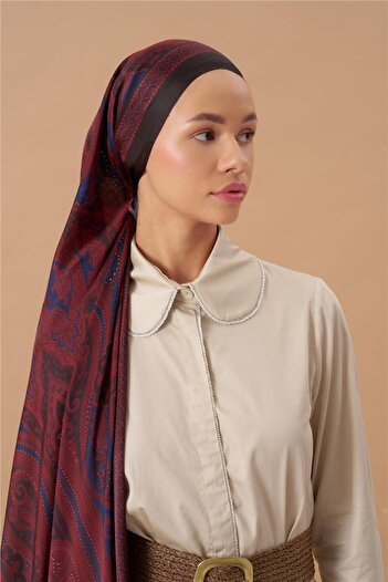 İpekhan Jardin Secret Collection Indian Silk Shawl 5012-13