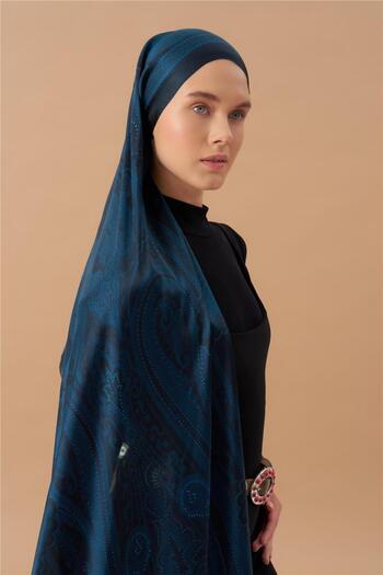 İpekhan Jardin Secret Collection Indian Silk Shawl 5012-09