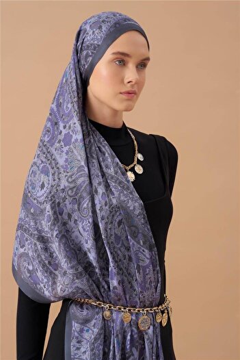 İpekhan Jardin Secret Collection Indian Silk Shawl 5011-06