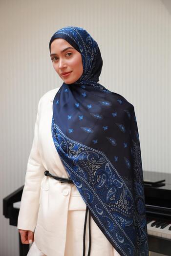 İpekhan Holiday Collection Indian Silk Shawl 5010-11