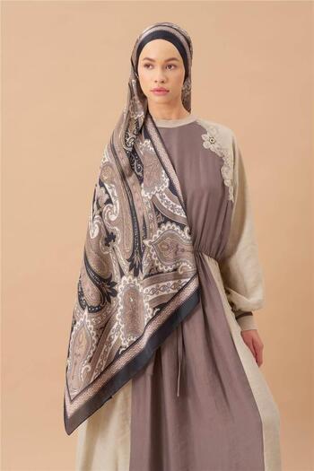 İpekhan Jardin Secret Collection Indian Silk Shawl 5012-02