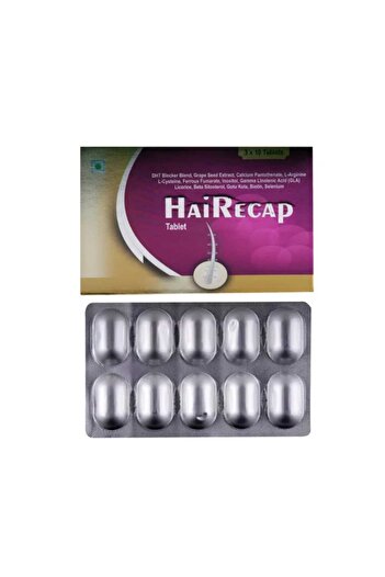 Peau HAIRECAP HAIR STRENGTHENING FORMULA TABLES 30"S'