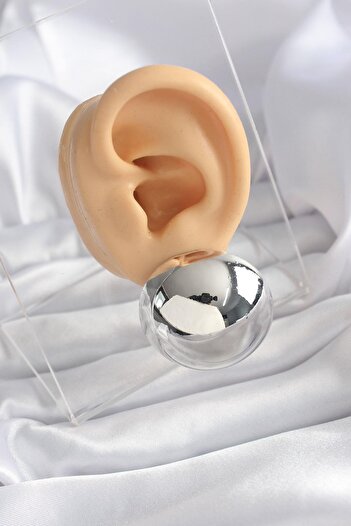 Inure Jewelry Brass Silver Color Women Earrings Daily Use