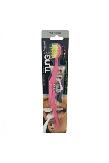 Tung Tong Original Tongue Brush Green and Pink