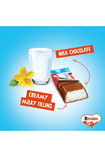Kinder Chocolate Mini 20 pcs 120 g Grams Perfect Treat for Kids and Adults Alike