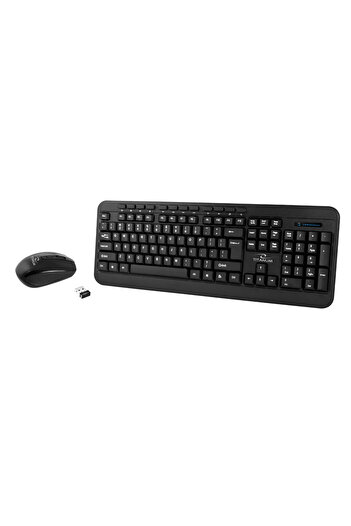 Titanum Keyboard + mouse set, TITANUM, USB, 1600 DPI, Black