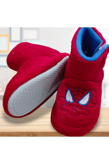 KMS HOME Spider-Man Children's Slippers Non-Slip Sole