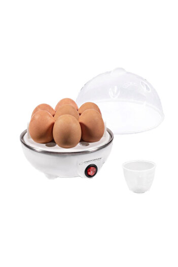 ESPERANZA Electric egg boiler 7 eggs 350W, 3 boiling levels, automatic shut-off