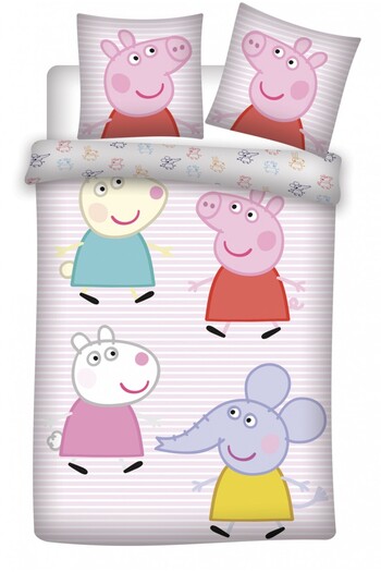Peppa Pig Peppa Pig Little Friends children's bedding 100×135cm, 40×60 cm
