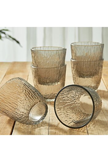 Generic طقم أكواب لافا DOF مكون من 6 قطع - 250 مل