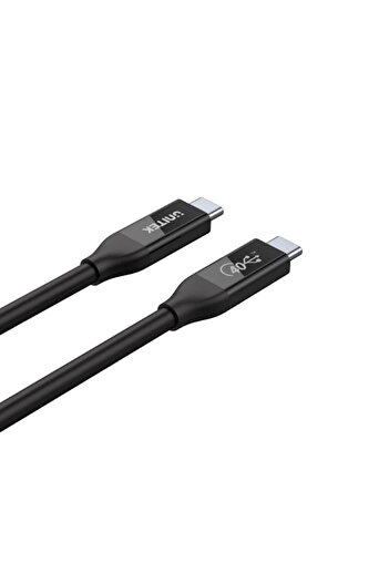Unitek USB 4 USB-IF Certified 100W PD Fast Charging Cable, 40Gbps Data Transfer, 0.8M -C14100BK-0.8M