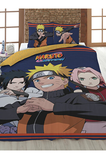 NARUTO Confident Trio bed linen set 140×200cm, 60×70 cm