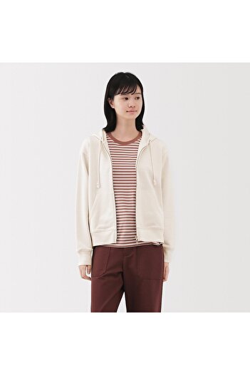 Muji French Terry Sweat Zip Up Hoody