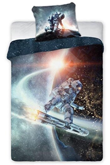 Space Space Surf Bedding Set 140×200 cm, 70×90 cm