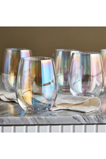 Generic Pearl 6-Piece Glass Set - 520 ml