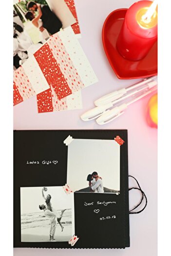 Lodos 20 Pieces 10X7Cm Polaroid Photo Gift Memory Book