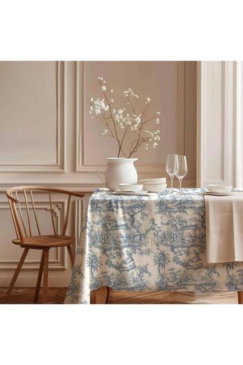 Markaev Elegant Panorama Cotton Tablecloth Msaort0021