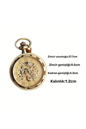 Bin Hediye Clockwork Wind-Up Yellow Color 710031