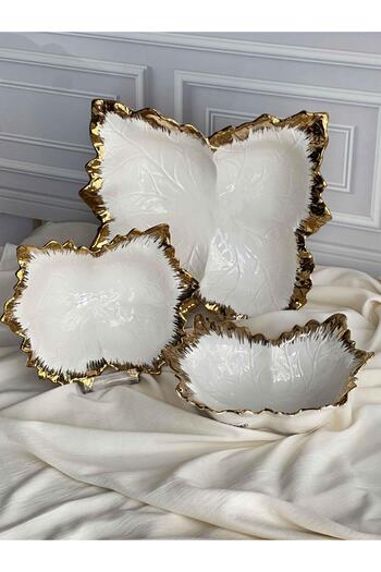ROSSEV Albero Serving Presentation Bowl Set 3 Pieces