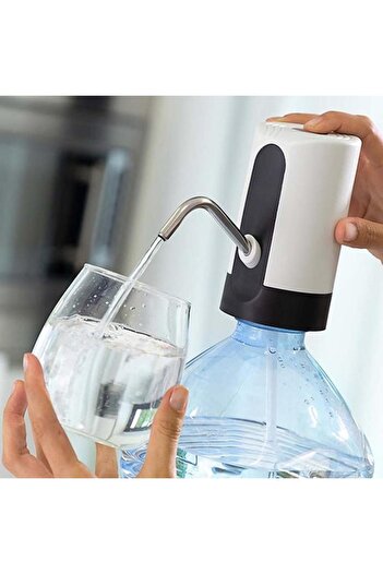 OEM Electric Water Pump with USB Rechargeable, White/Black