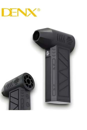 Denx Mini Jet Fan – Portable Rechargeable High-Power Cooling Fan for Outdoor & Home