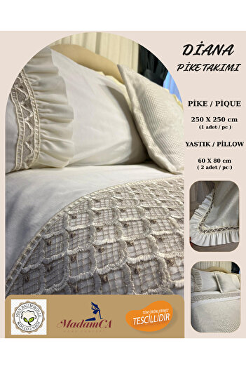 Madamca Diana - Double Pique Set - 3 Pieces