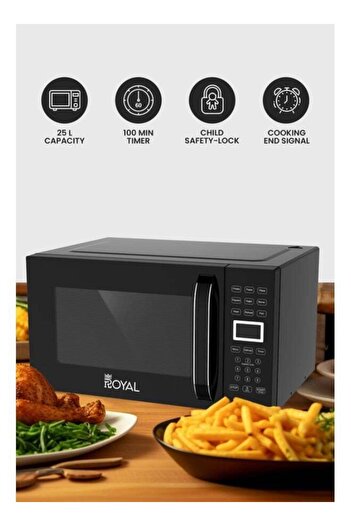 Royal Membrane Digital Microwave Oven, 25 L 800 W RA-25XDG