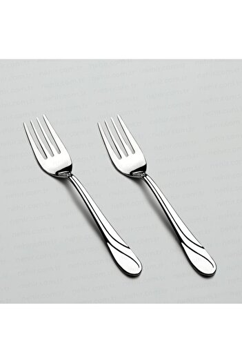 MORMAVİ Nhr Safi̇r 12 Piece Dinner Fork Set (Stainless Guaranteed)