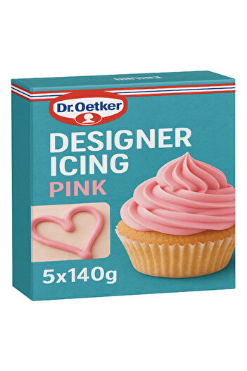 Dr. Oetker Dr.OET DESIGNER ICING Pink 5x140g