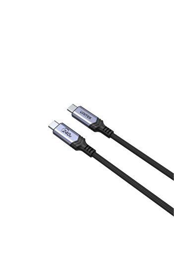 Unitek USB-C Power Delivery 3.1 Charging Cable, Supports Up To 480Mbps, 2M, Space Gray | C14110GY-2M