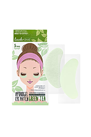Look at me Acasa Plasturi de hidrogel hranitori si hidratanti cu ceai verde, 5 perechi