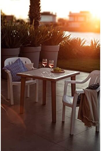 TRAMONTINA Sancho Suede Polypropylene Table