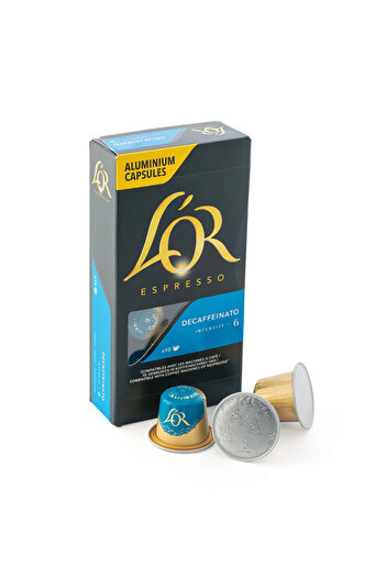 L'OR L’OR COFFEE – Decaffein Capsules 10 x 52g