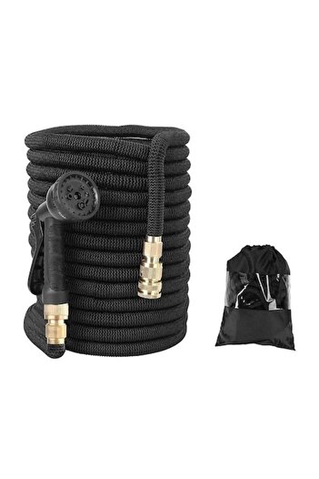 EBA 45m Garden Hose eBA®, Premium Quality, Anti-twist, Adjustable Pressure, Spraying Gun with 8 Modes