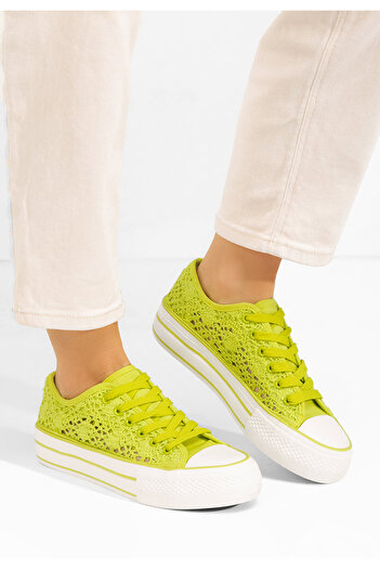 B T Shoes Tenisi dama Mylanca verzi