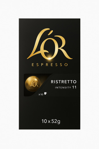 L'OR L’OR Capsules Espresso Ristretto Intensity 11 – 10 x 52g