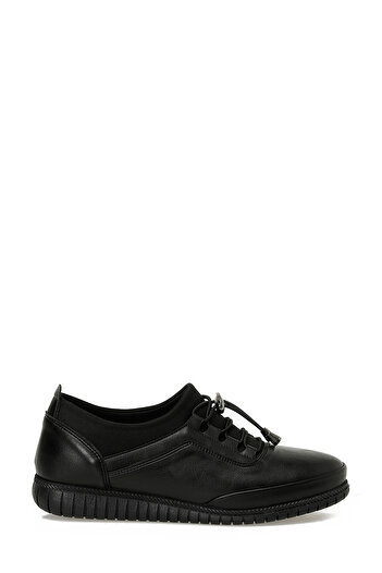 Polaris 167034.Z5Pr Black Women's Flat Shoes