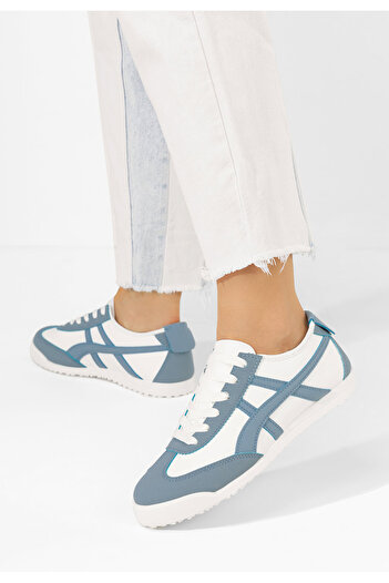 B T Shoes Modré dámské tenisky Danyele