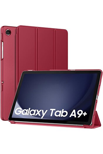 m.tk moveteck Samsung Galaxy Tab A9 Plus 11 Inch Case with Smart Sleep Mode Stand Transparent Cover Sm-X210 (Compatible)