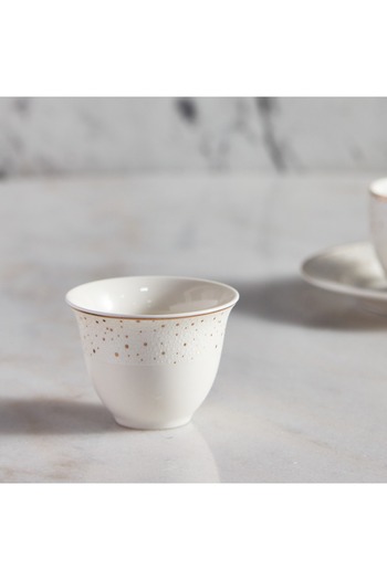 Generic Classico Porcelain Qahwa Cup - 80 ml