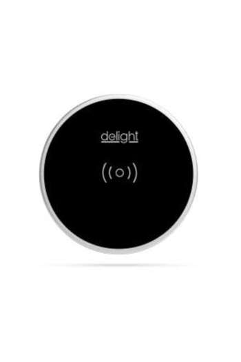 DELIGHT – Built-in Wireless Charging Station – Black – Max 1.1 A
