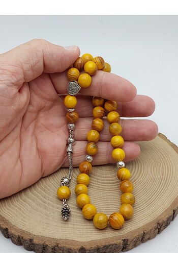 Yasamtohumu Agarwood 33-Piece Prayer Beads 10mm (56708)