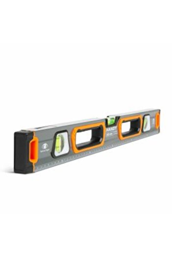 Handy - Spirit Level - with Ruler and Bubble Level with Mirror, 600 mm